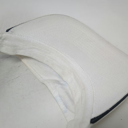 Toppers Marriott Maui Ocean Club White One Size Visor Hat Vacation Resort Whale