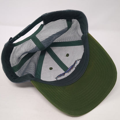 Patagonia Fitz Roy Bear Trucker Hat Multi One Size Embroidered Mesh Back