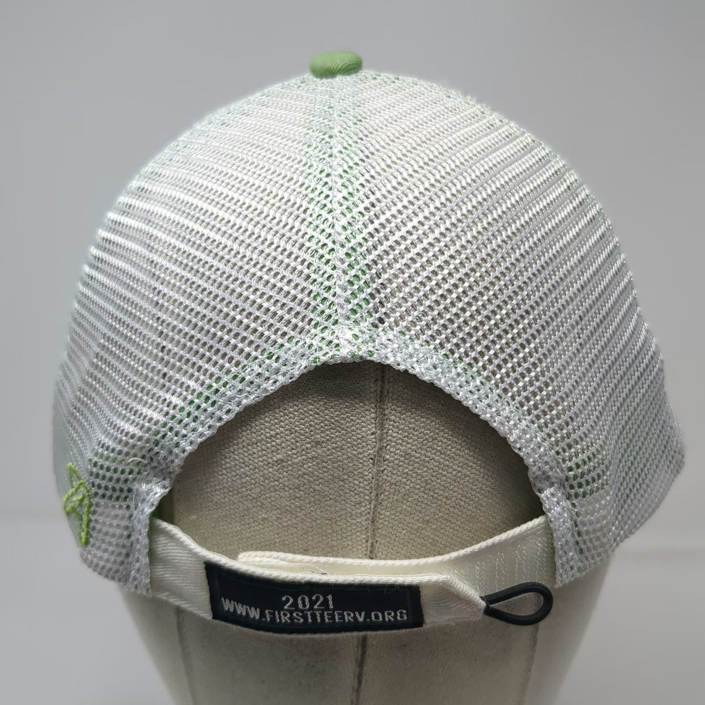 Ahead First Tee Raritan Valley Green Baseball Cap One Size Mesh Strapback Hat