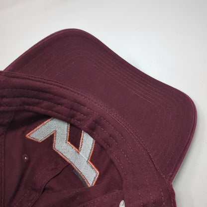 Legacy Baseball Cap Red One Size Virginia Tech VT 150 Years Anniversary Hat