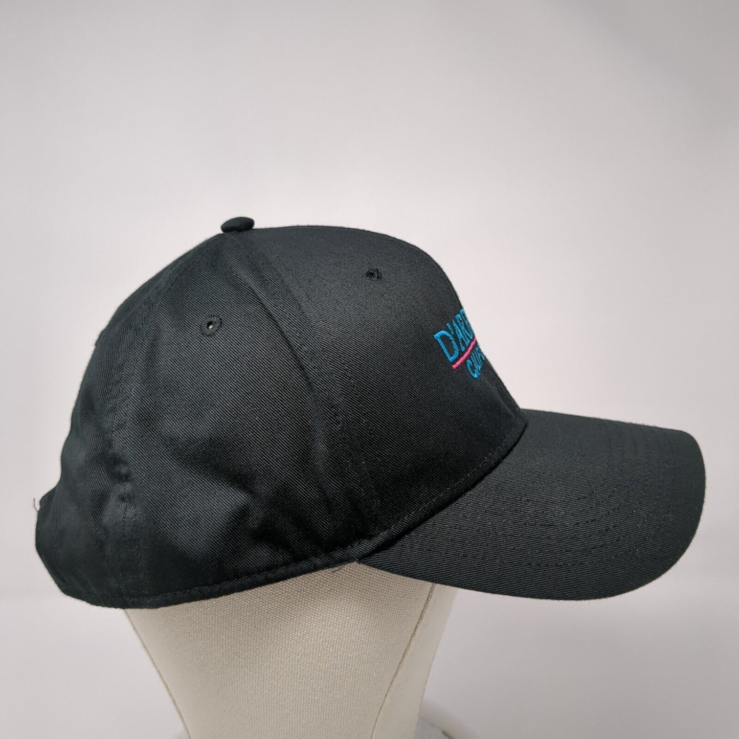 D'Arrigo California Snapback Hat Black OSFM Adjustable Embroidered Otto
