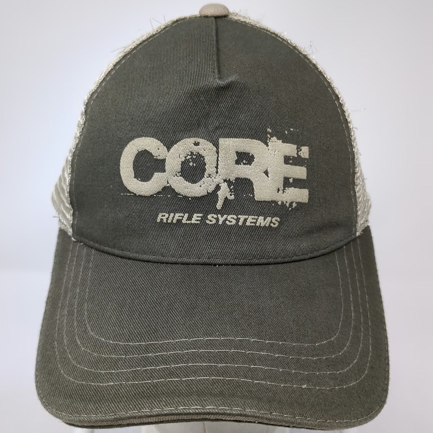 Cobra 5 Panel Green Hat One Size Mesh Back Strapback Core Rifle Systems Tactical