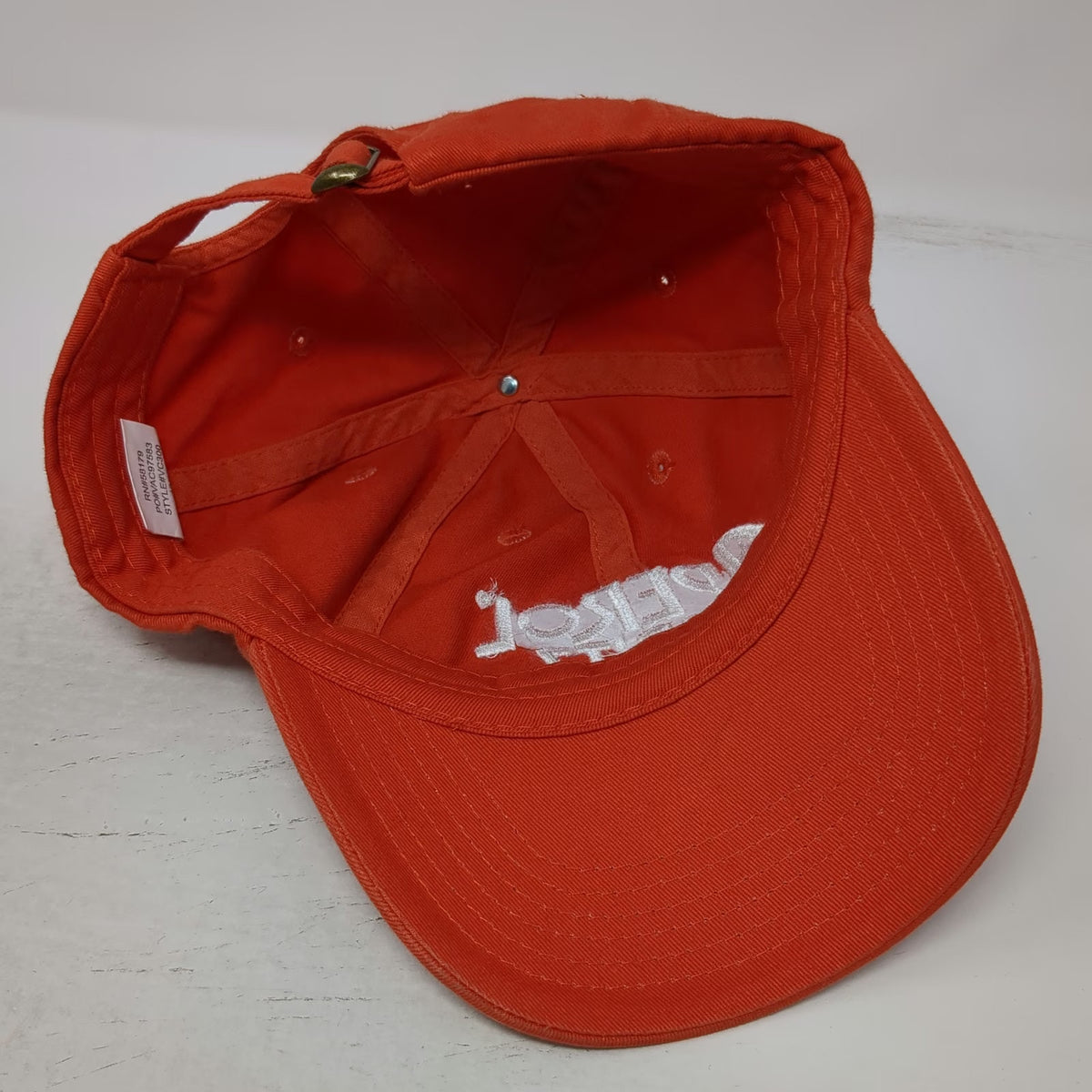 Aperol Spritz Orange One Size Baseball Cap Hat Adjustable Embroidered Logo
