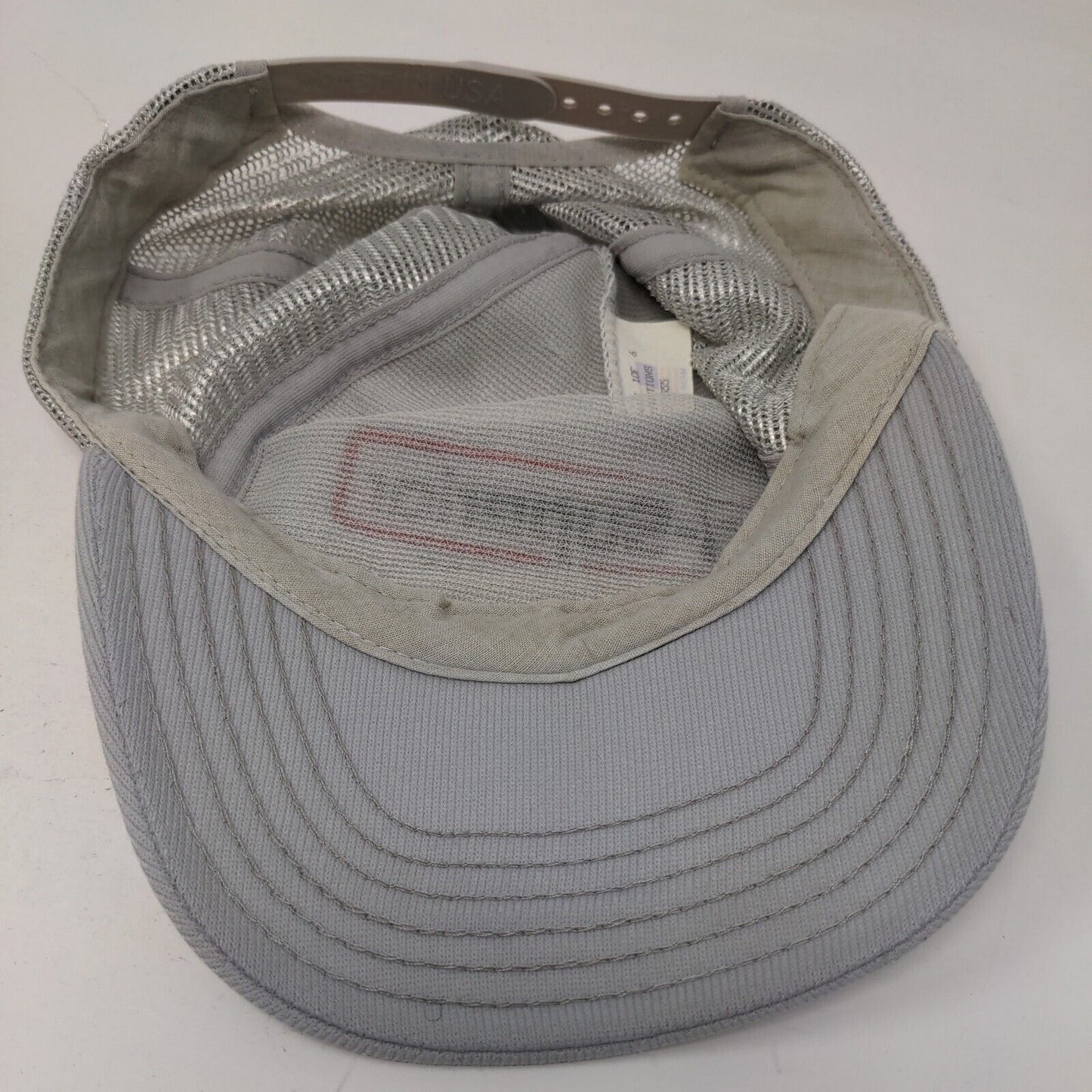 TCI-Superior A Mueller Company Snapback Mesh Back Trucker Hat Gray One Size