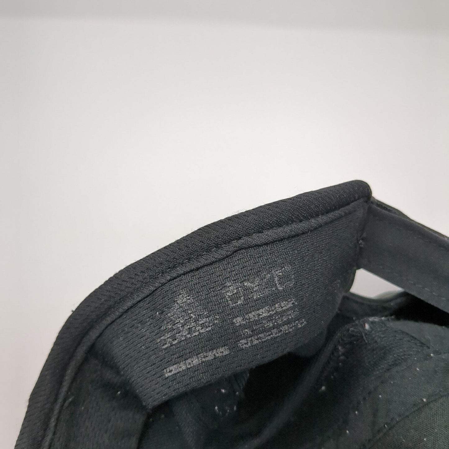 Adidas Strapback Hat Black One Size Adjustable Embroidered Breathable Mesh