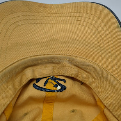 Port Authority Baseball Cap Yellow OSFM Boise Idaho Anglers Fishing Cotton Hat