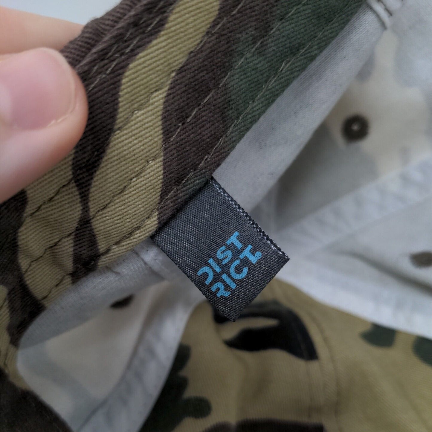 Brave Mama Slideback Hat Camouflage One Size Embroidered 5 Panel District