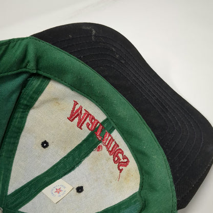 Marines Green Snapback Hat Vintage USA Made The Chance Is Forever Embroidery