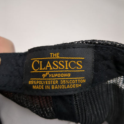 CS Cedar And Sage Snapback Trucker Hat Black OSFA The Classics Yupoong