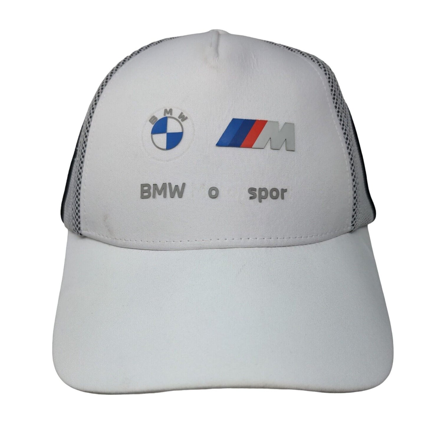 BMW Motorsport Puma Slideback Hat White Adult Adjustable Vent Holes