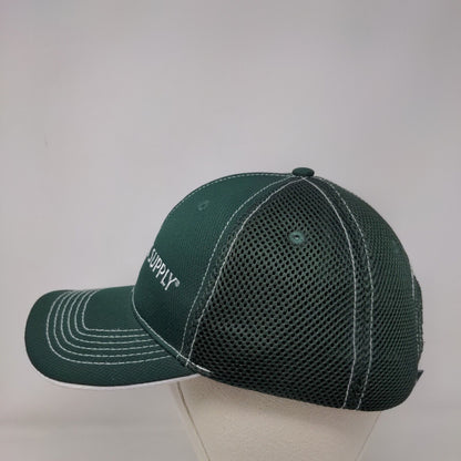Pacific Supply Pabco Premier Adult Strapback Hat Green One Size Pacific Headwear