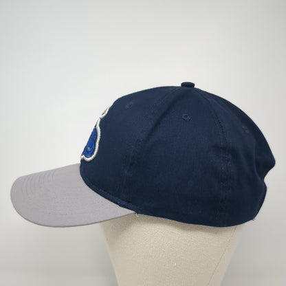 Trenton Thunder Strapback Hat Blue One Size Adjustable OC Sports 6 Panel