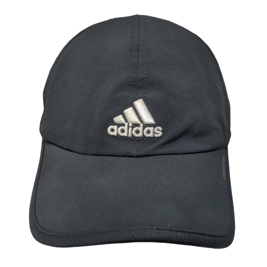 Adidas Adizero Strapback Hat Black One Size Embroidered Climacool