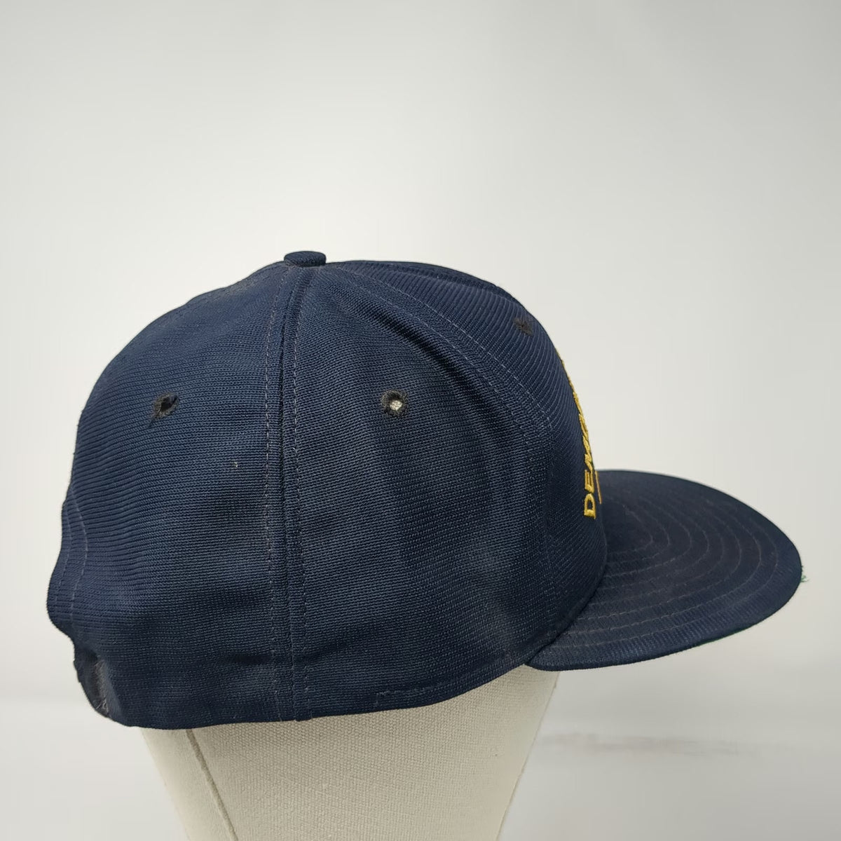 New Era Snapback Blue L Hat Democratic Convention NYC-92 Green Underbrim Poly