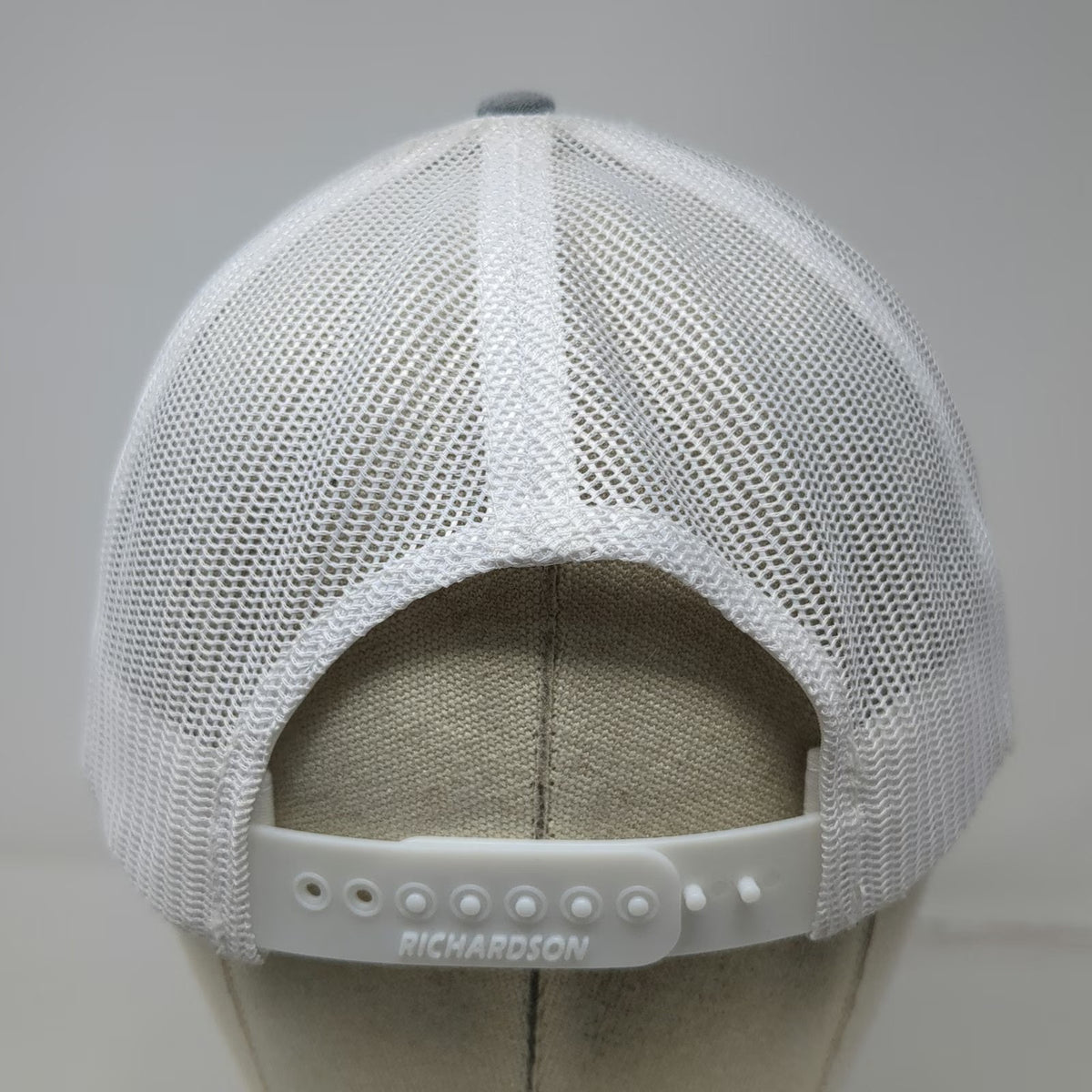 Richardson Trucker Hat Gray One Size EMS Conference Boise Mesh Snapback Patch