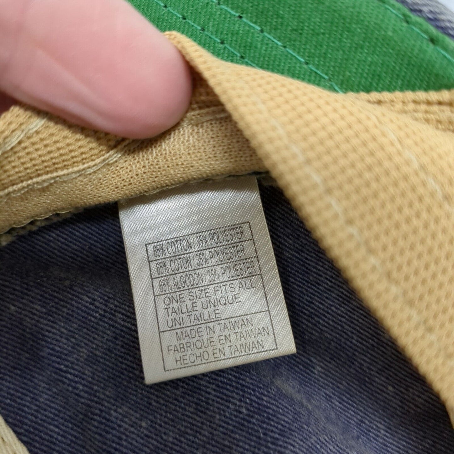 Weekend Hooker Snapback Trucker Hat Blue OS Adjustable Distressed Mesh Back