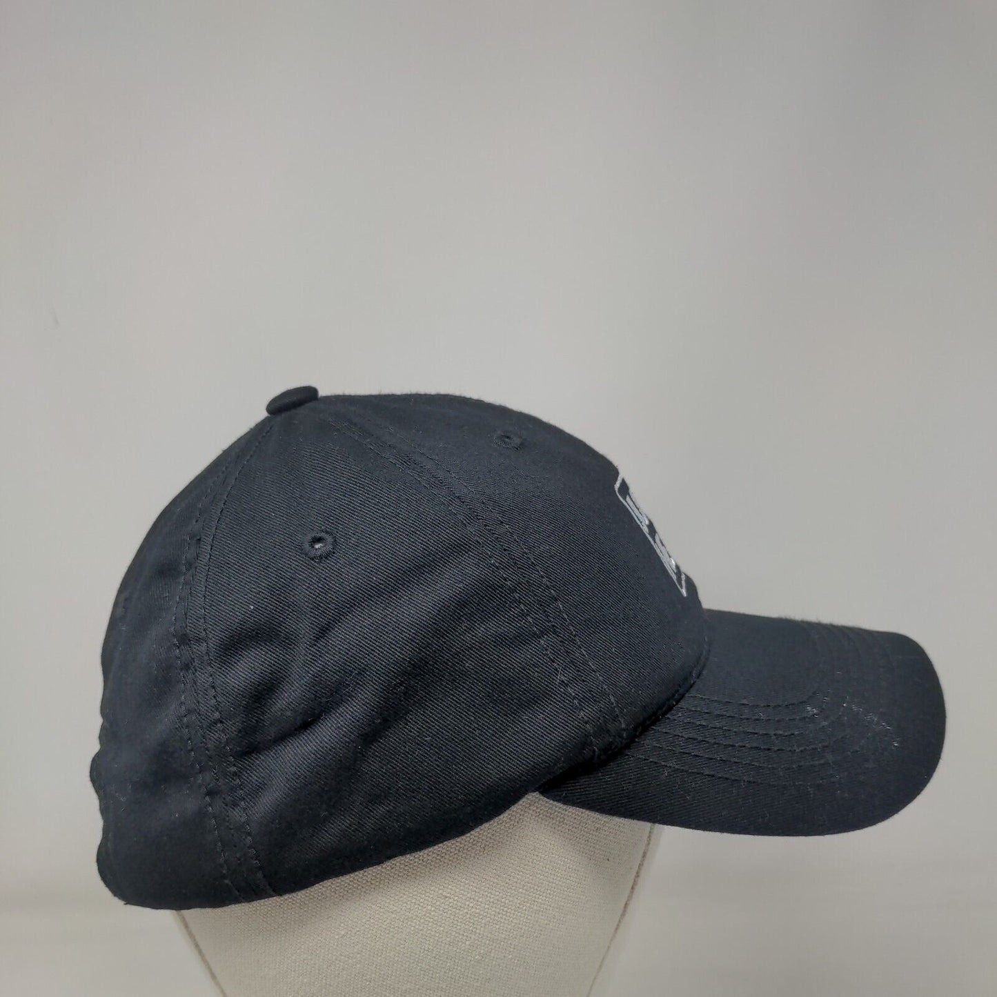 Juice Head Slideback Hat Black One Size Adjustable Embroidered 6 Panel