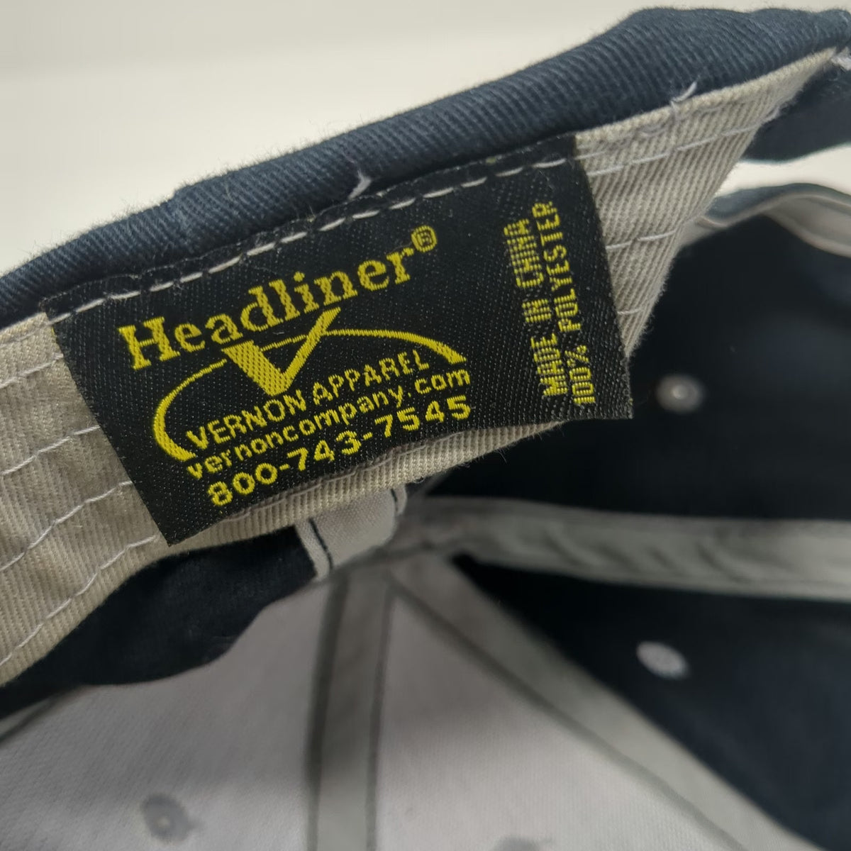 Headliner Electrical Wholesale Supply Blue Baseball Cap One Size Strapback Hat