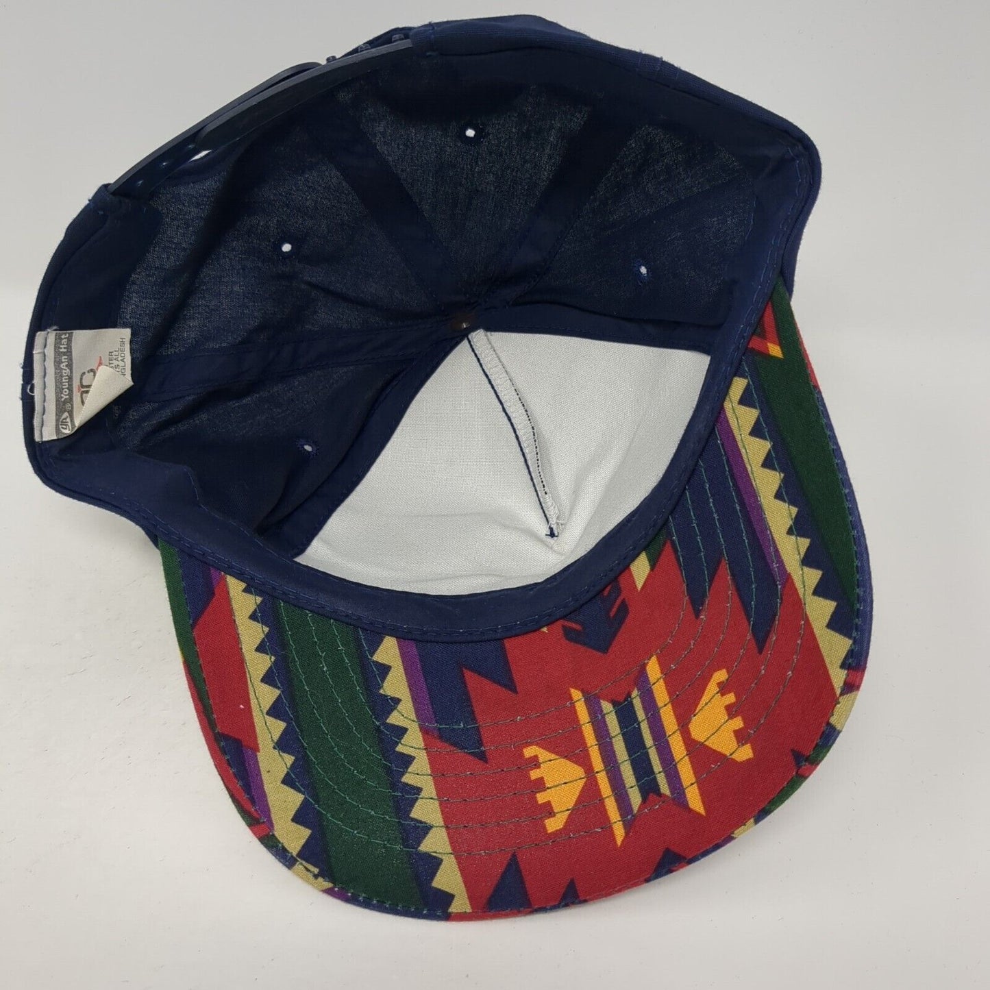I Got My Thrill On Choke Cherry Hill Snapback Hat Multicolor OS Adjustable Aztec
