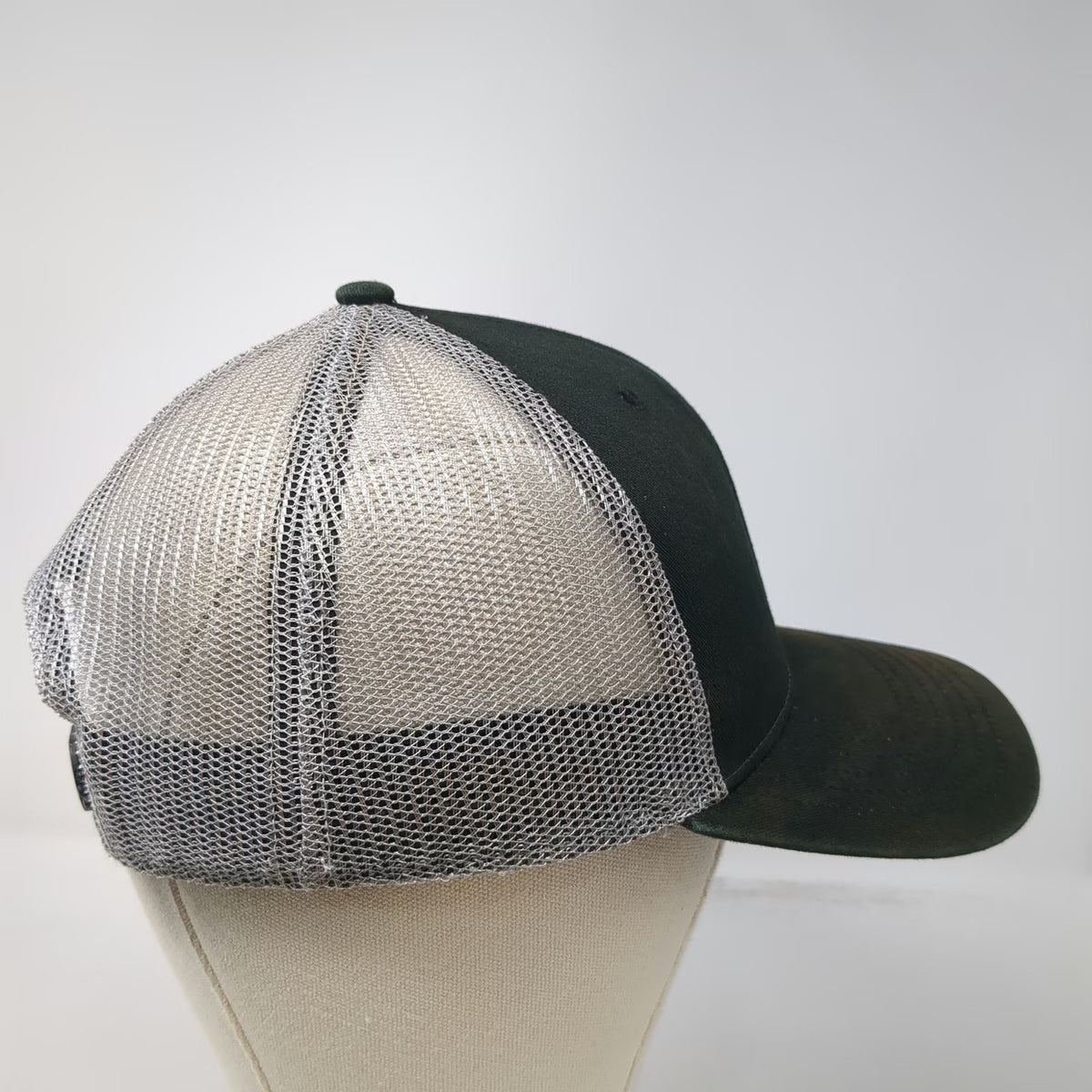 Outdoor Cap Trucker Hat Black One Size Mesh Back D & B Supply Snapback