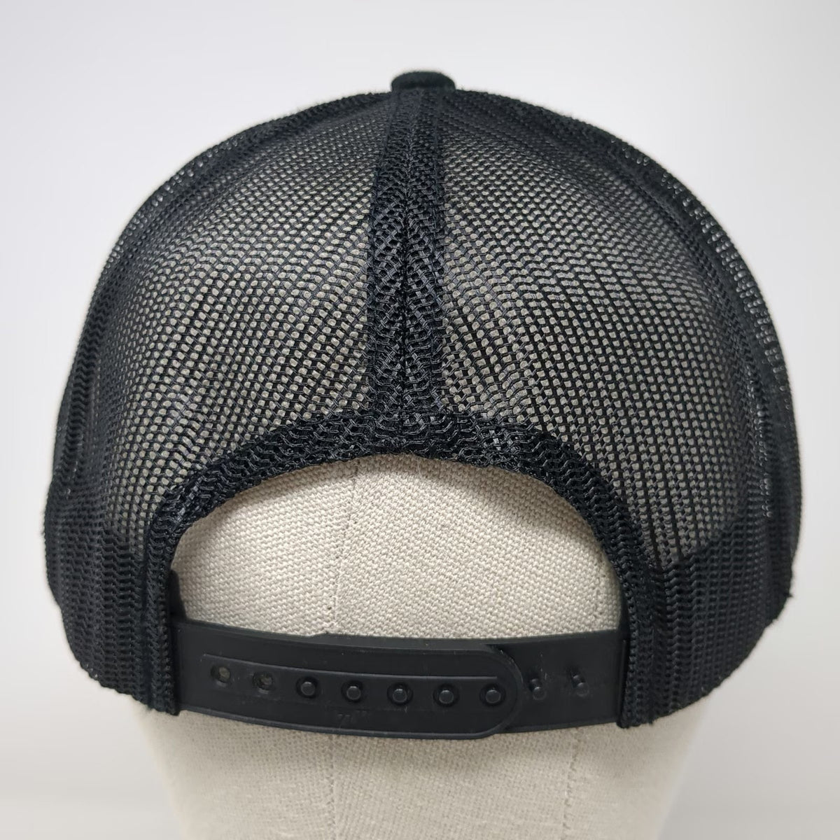Rowdy Mood Co Black Trucker Hat OSFM Mesh Snapback Native Headdress Rope Logo