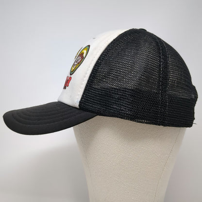 Youngan Trucker Hat Black White One Size Mesh Snapback Kendalls Monkey Bar Foam