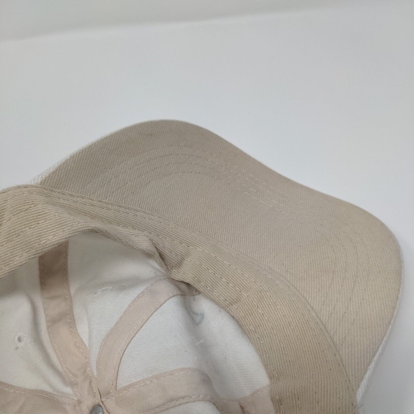 Hallmark Motors LLC Slideback Hat White One Size Adjustable 6 Panel
