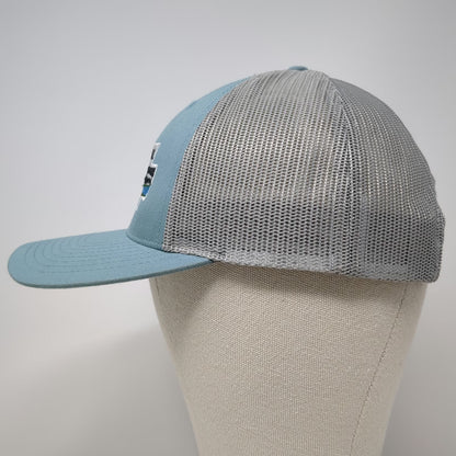 Richardson Trucker Hat Blue S Country Natural Beef Mesh Snapback Patch