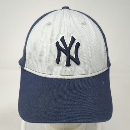 New Era New York Yankees MLB Baseball Cap Blue L 39THIRTY Stretch Fit Hat Logo