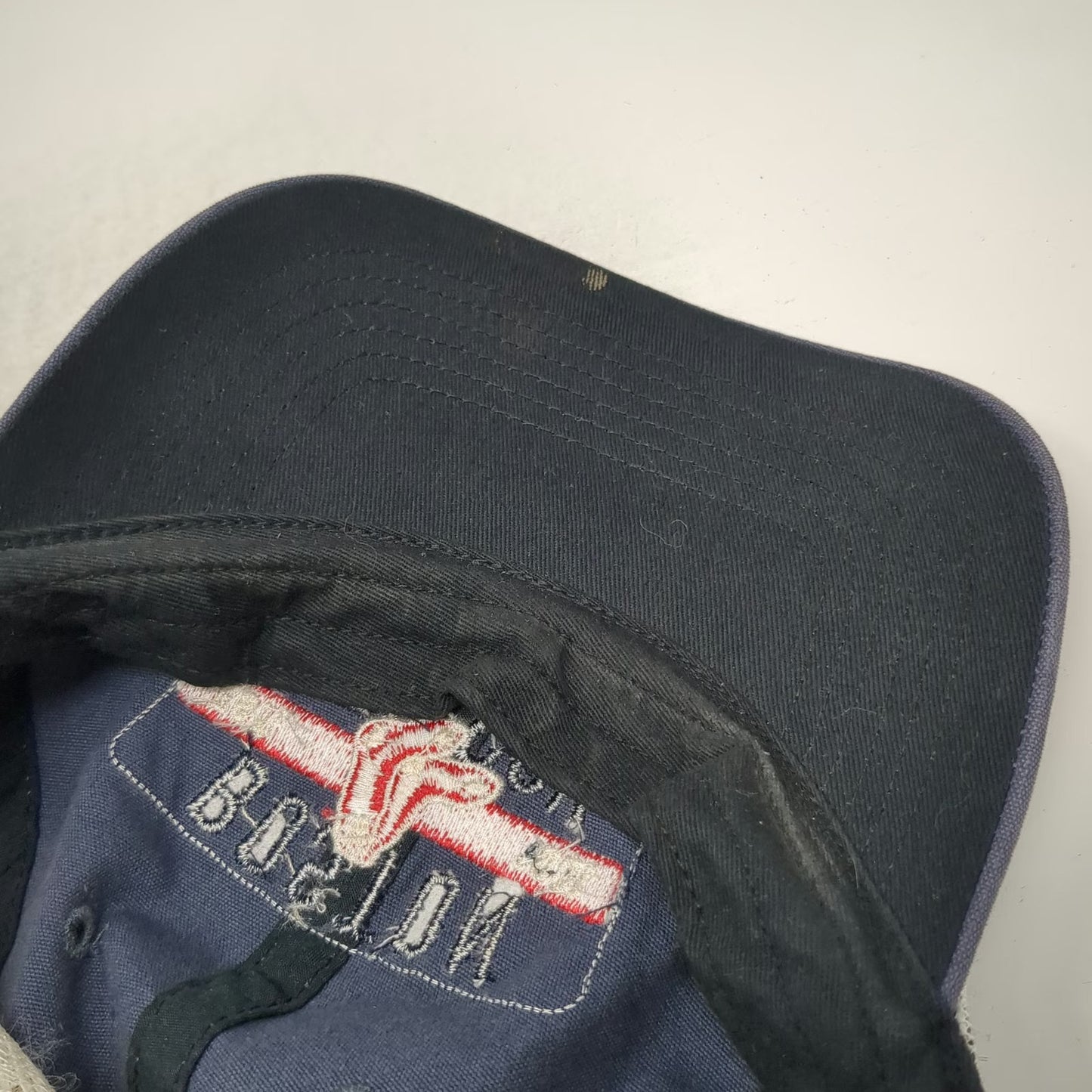 '47 Boston Red Sox MLB Blue White Trucker Hat One Size Mesh Snapback Logo Patch