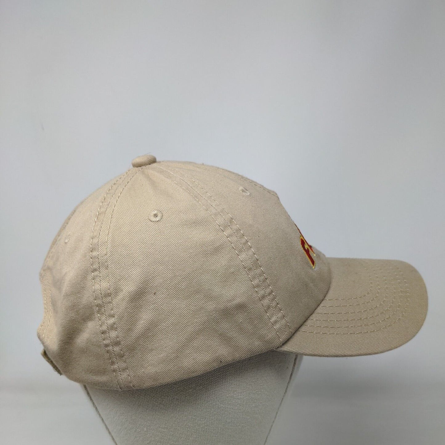 Felix's Fish Camp Grill Strapback Hat Tan OSFM Adjustable Embroidered Otto