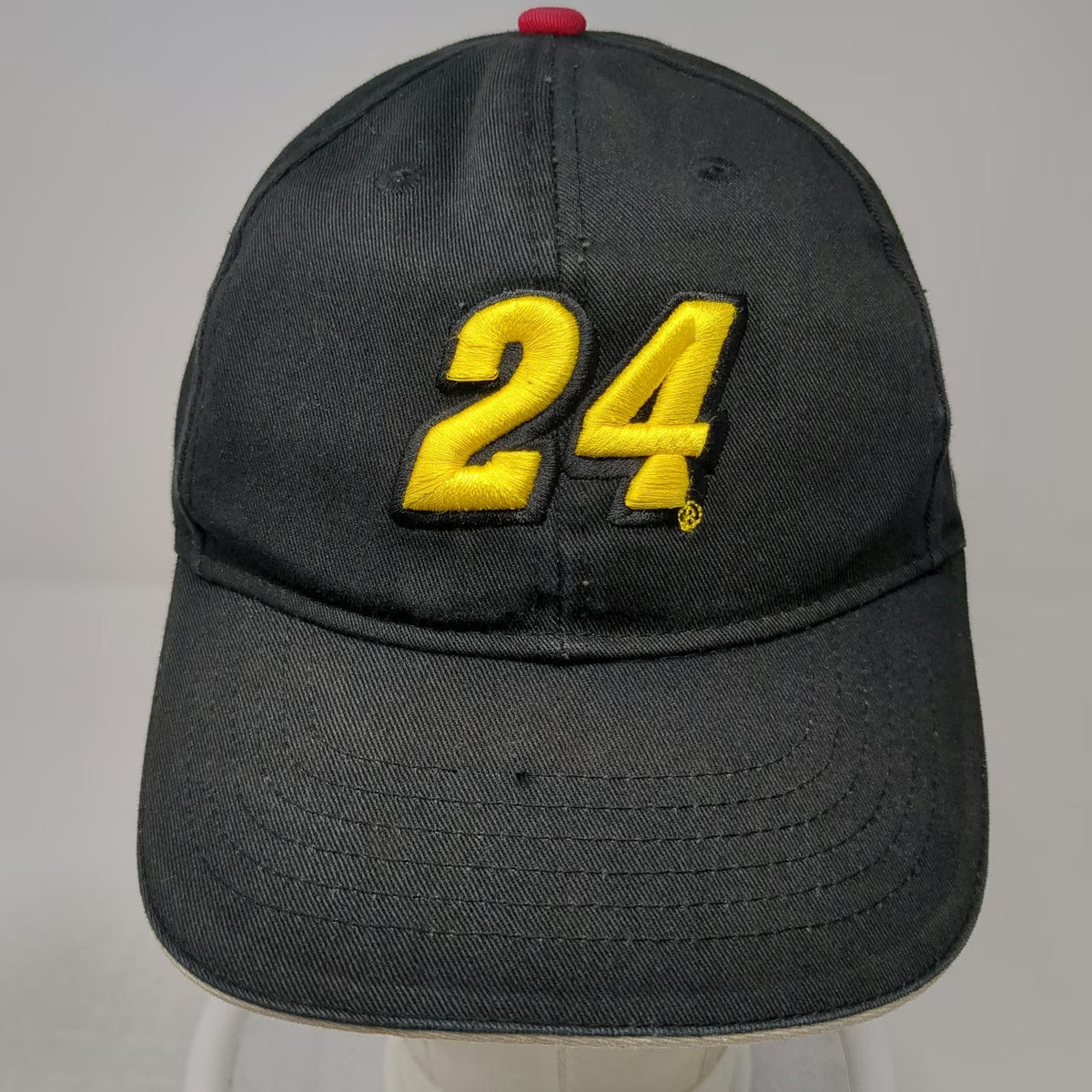 Chase Authentics Black One Size Baseball Cap NASCAR #24 DuPont Motorsports Hat