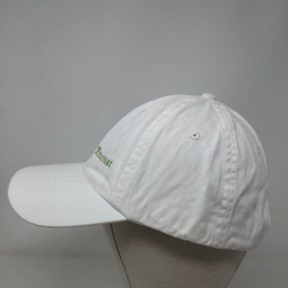 NeSmith 5K Pancoast Slideback Hat White OSFM Embroidered 6 Panel KC Caps Cotton
