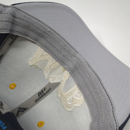 MYB Fitted Baseball Cap Blue 7 3/8 Embroidered 6 Panel 498F Pacific Headwear