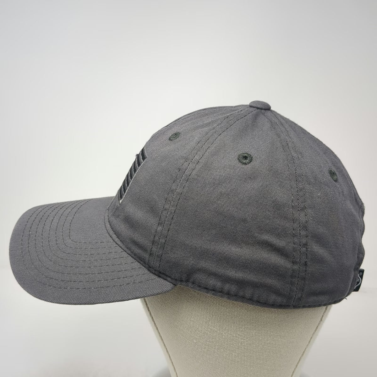 Rapid Dominance Baseball Cap Gray One Size American Flag Slideback Cotton Hat