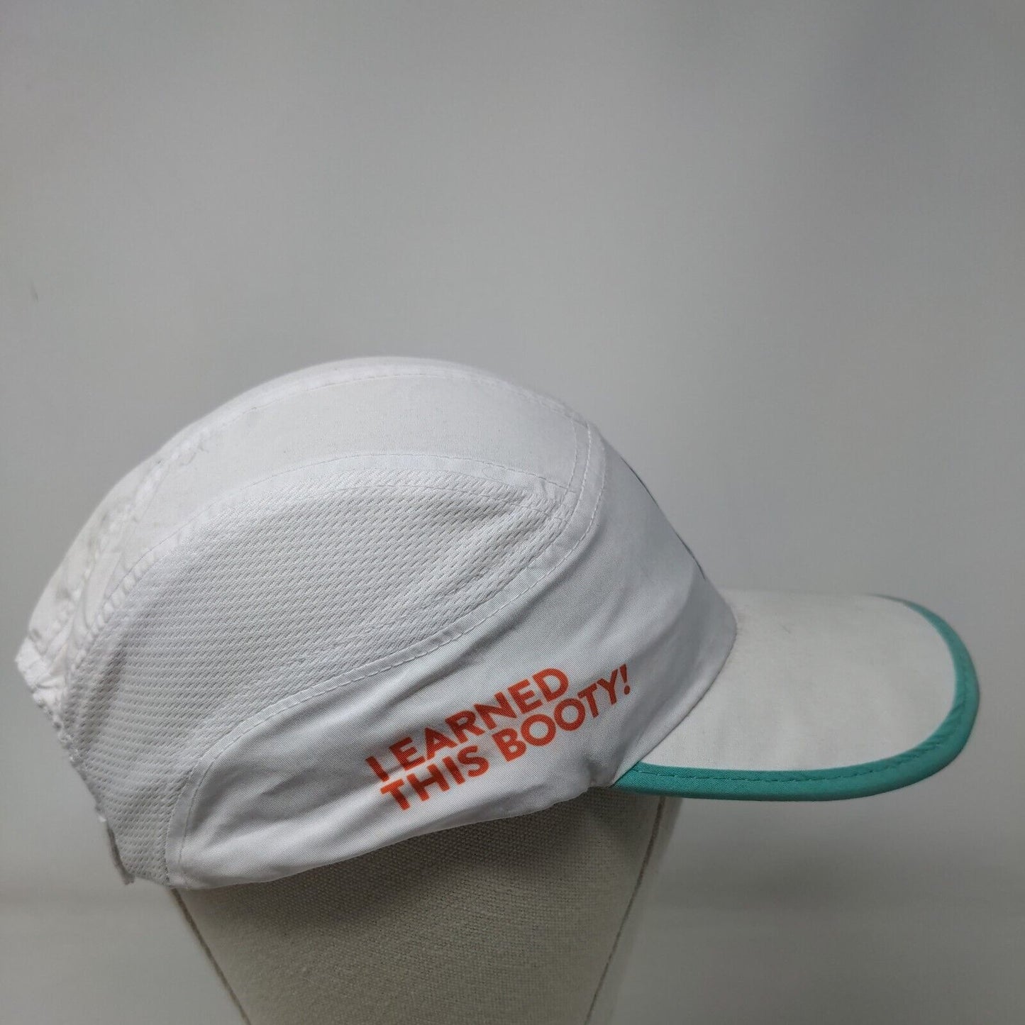 Publix Gasparilla Distance Classic Strapback Running Cap White OS Breathable