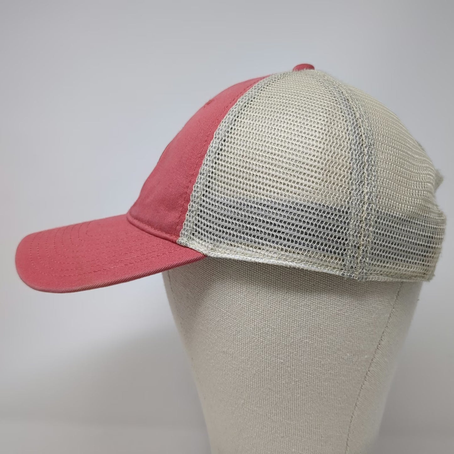Titleist Trucker Hat Pink One Size Mesh Back Snapback Front Patch Logo Golf Hat