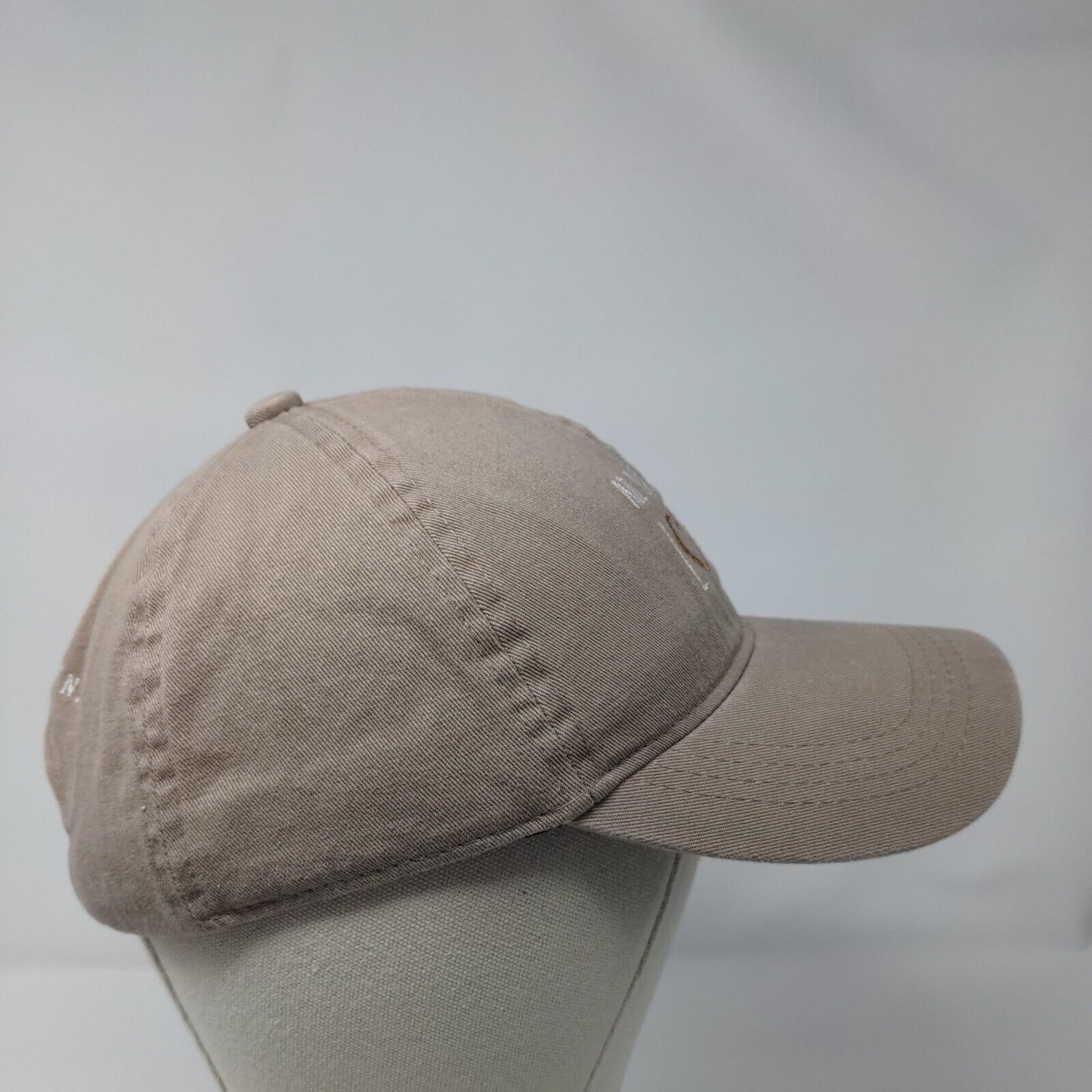 All We Need Is Love Slideback Hat Tan OSFM Embroidered 6 Panel Rae Dunn