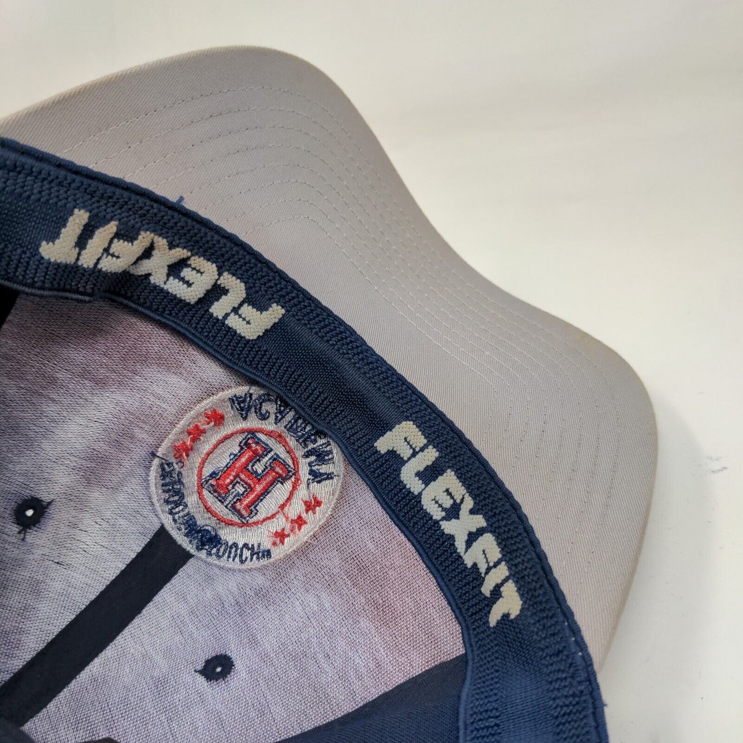 Harvey Shooter's Touch Academy Fitted Hat Blue L/XL Embroidered Flexfit