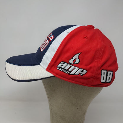 NASCAR National Guard AMP Energy Strapback Hat Red White Blue Adjustable #88