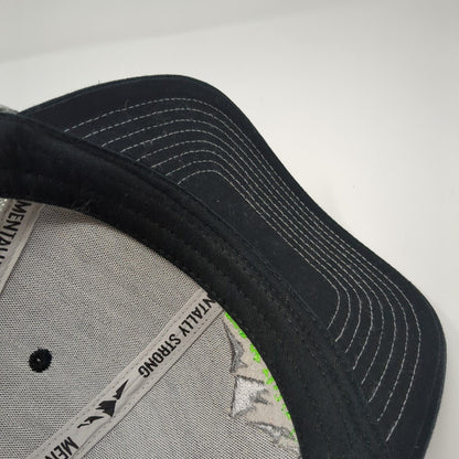 Top of Tamarack Snapback Trucker Hat Black One Size Mesh Back 6 Panel