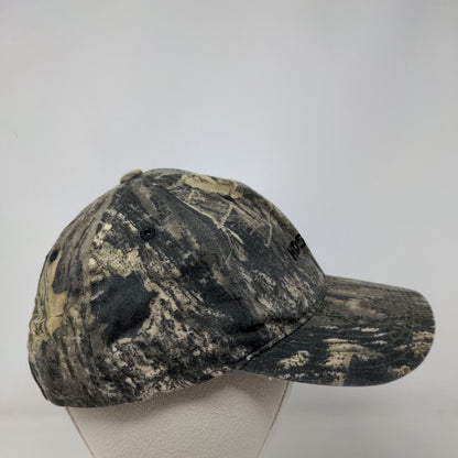 HD Supply Snapback Hat Camouflage OSFM Adjustable 6 Panel Outdoor Cap