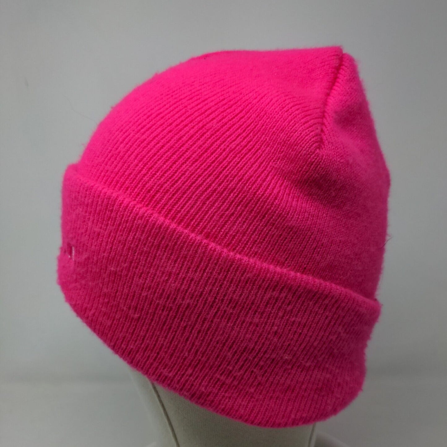 Port & Company Women's Knit Beanie Hat Pink Breast Cancer Awareness Tate & Lyle