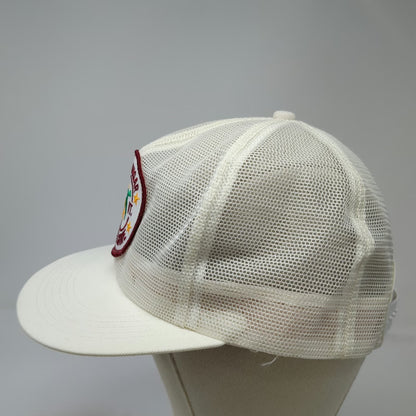 Maple Sugar Bowl Game NH VT White Trucker Hat One Size Mesh Snapback Football