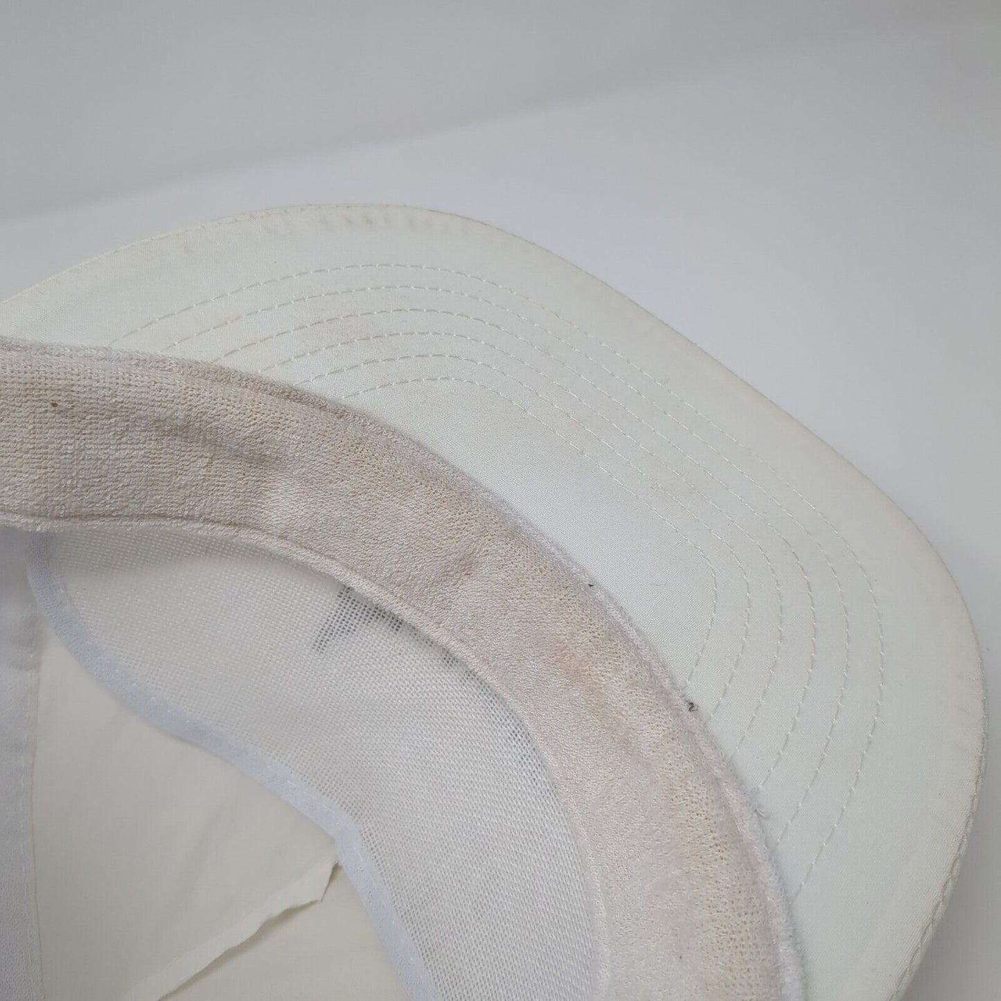 Dahomo Strapback Rope Hat White One Size Solid Adjustable Nylon Otto