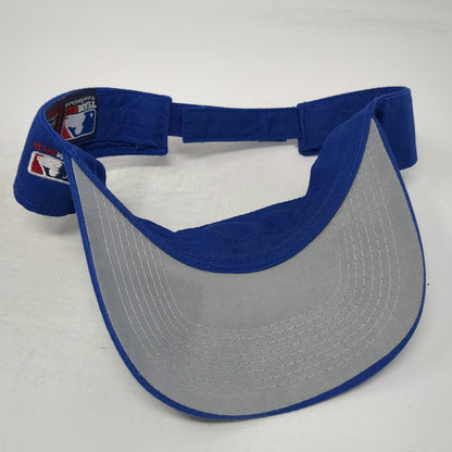 Chicago Cubs MLB OC Sports Visor Blue One Size OSFM Embroidered Adjustable Hat