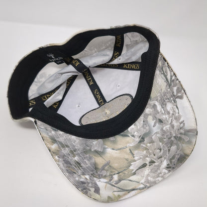 King's Camo Any Tag Any Time Fitted Hat Camo S/M Embroidered Hunting