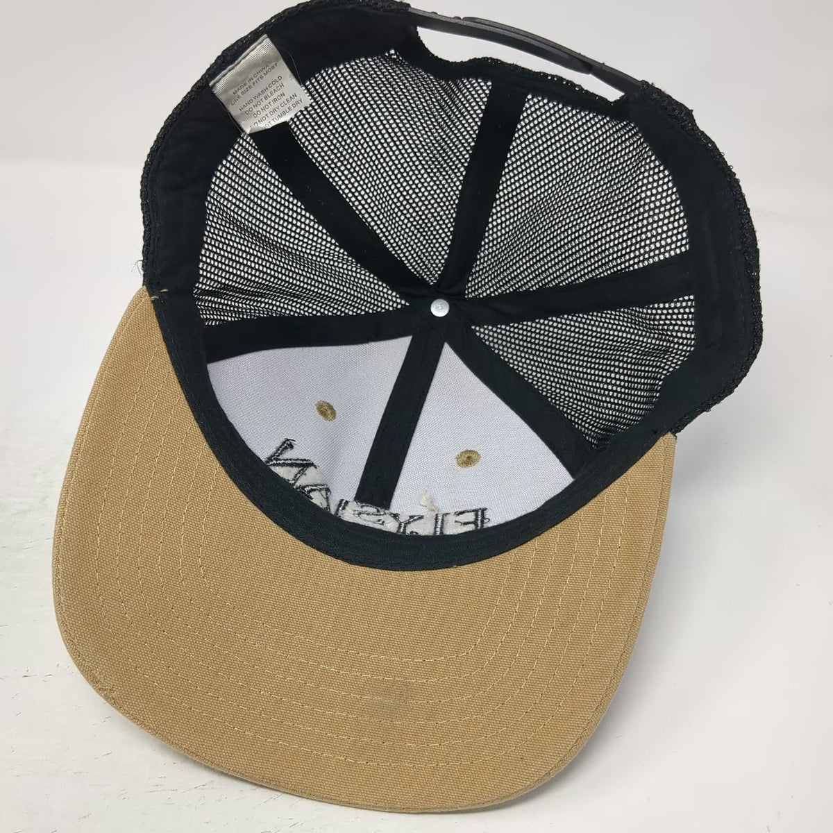 Elysian Brewing Brown One Size Trucker Hat Mesh Snapback Craft Beer Brewery Logo