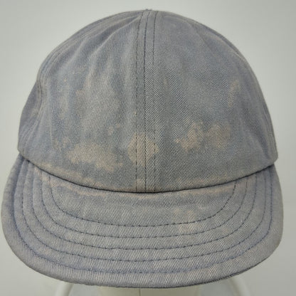 Gegeen Domog Baseball Cap Gray One Size Distressed Short Brim Toggle Strap Hat