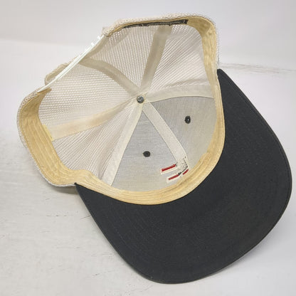 Richardson Trucker Hat Gray One Size American Flag F Logo Snapback Cap Mesh Back